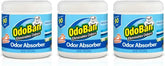 OdoBan Solid Odor Absorber Eliminator for Home and Small Spaces, Fresh Linen Scent, 14 Ounces Each, 3-Pack
