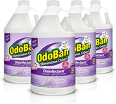 OdoBan Disinfectant Concentrate and Odor Eliminator, Made in the USA, Lavender Scent, 4 Gallons