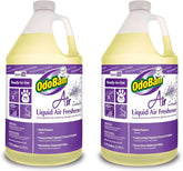 OdoBan Professional Series Ready-to-Use Air Lavender Liquid Air Freshener, Made in the USA, Lavender Scent, 2-Pack, 1 Gallon Each