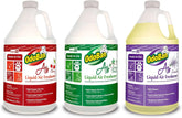 OdoBan Professional Series Ready-to-Use Air Liquid Air Freshener, Made in the USA, Cherry, Spring Fresh and Lavender Variety, Set of 3, 1 Gallon Each