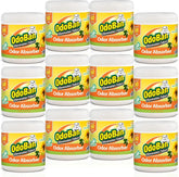 OdoBan Solid Odor Absorber Eliminator for Home and Small Spaces, Citrus Scent, 14 Ounces Each, 12-Pack