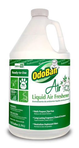 OdoBan 977462-G RTU Air Spring Fresh Liquid Air Freshener, 1 Gallon Bottle